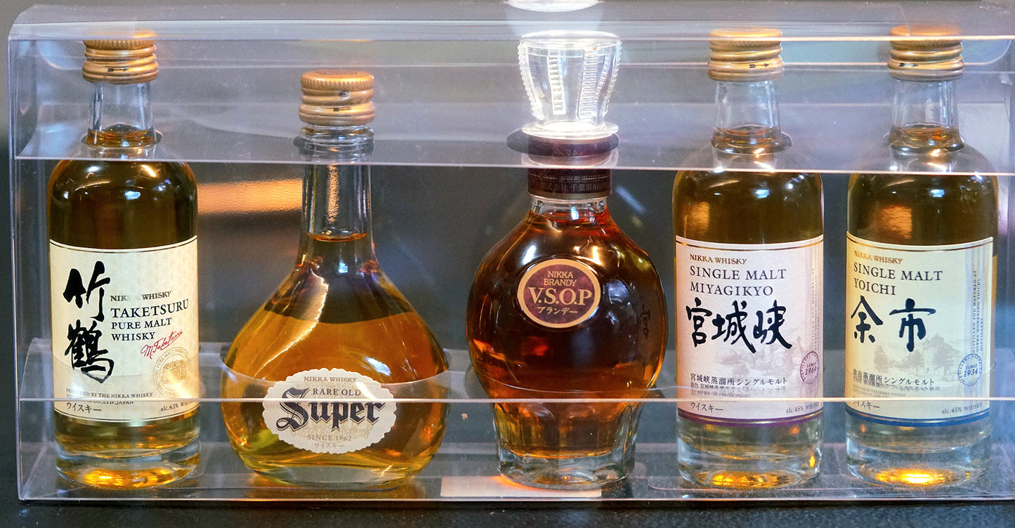 Nikka 5 Mini Bottles